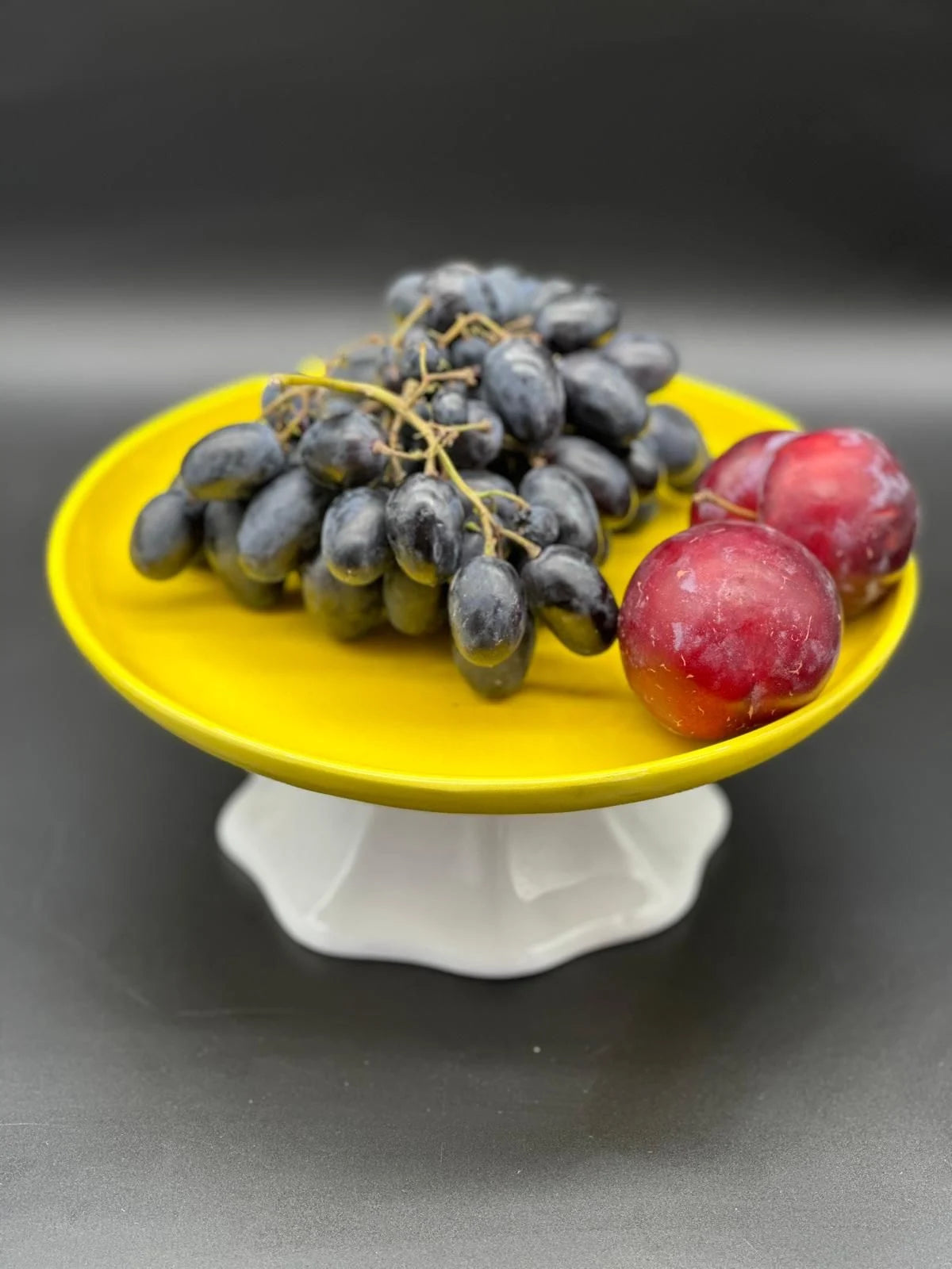 Colorful Soft Powder Pink Pink Fruit Presentation Bowl Cake Stand Diameter 21Cm Height 10 Cm