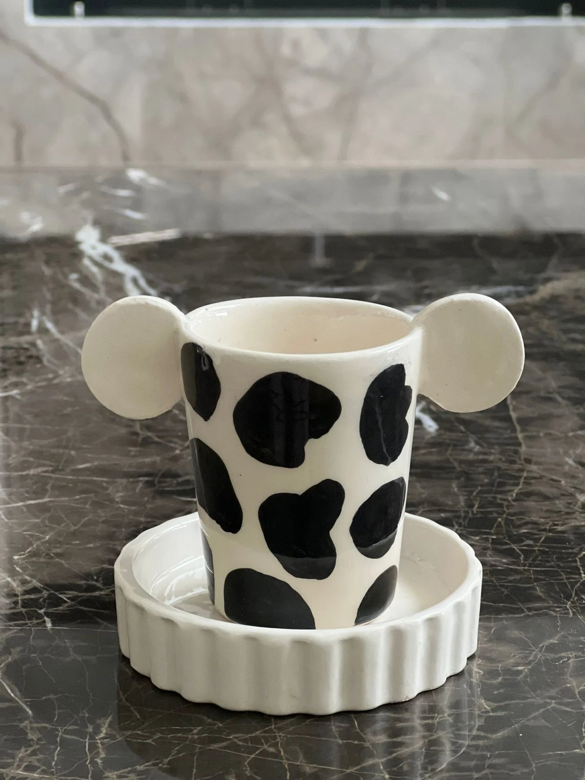 Handmade -Ears Cup