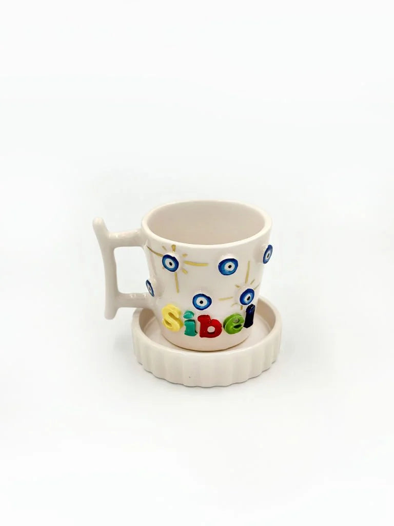 Multı Evil Eye Mug Cup 200Ml