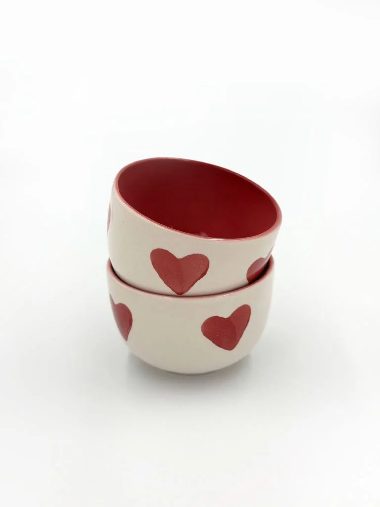 2 Pcs Multi -Heart Cookie Bowl