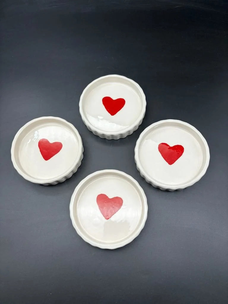 4 Pcs Hearted To Heart Sauce Turkish Delight Jam Cookie