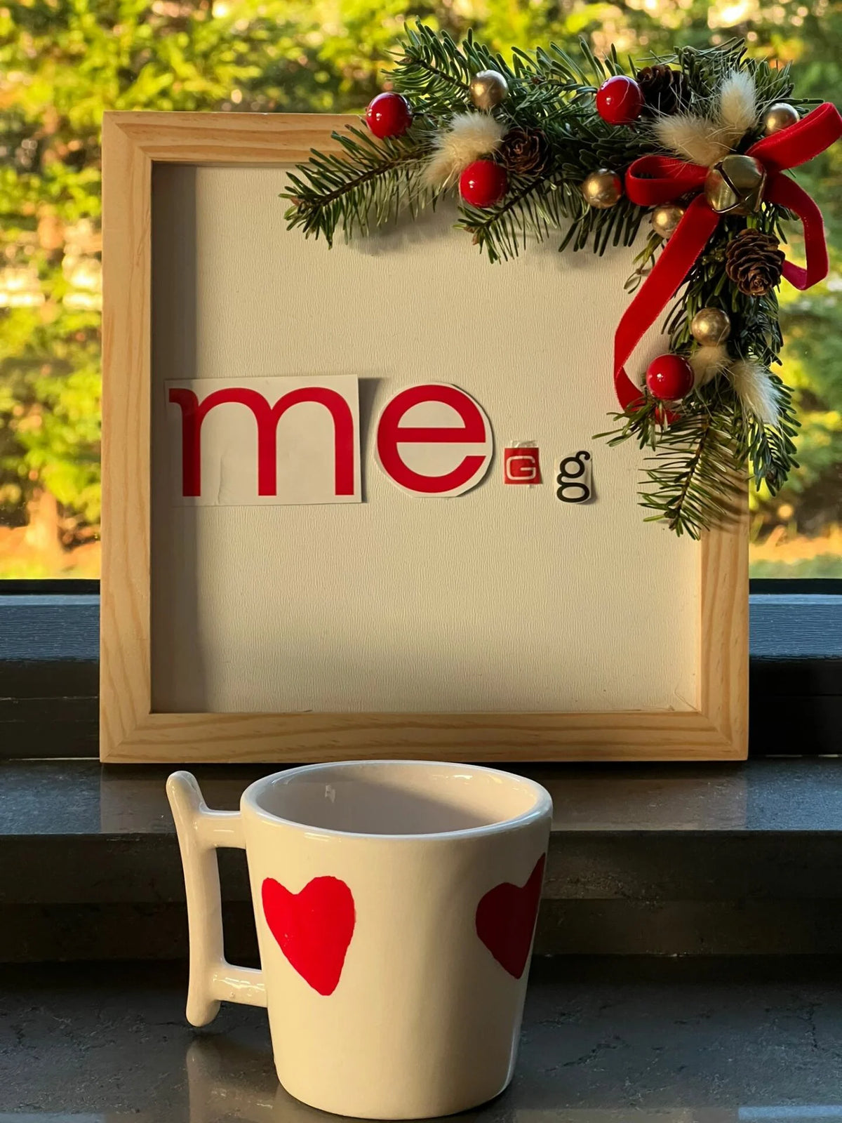 Meggdecor Hearted Cup